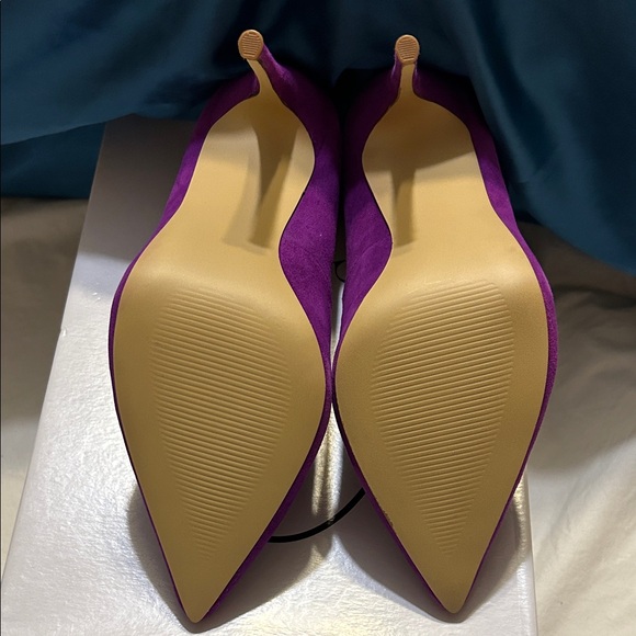 NWT Steve Madden Vibrant Purple Heels - Picture 6 of 7